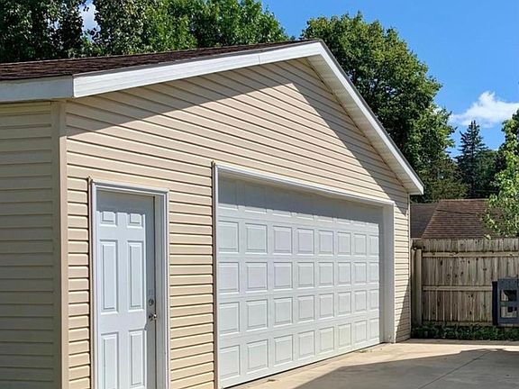 Two car garage.