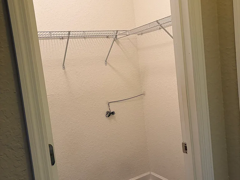 Huge walk in closet