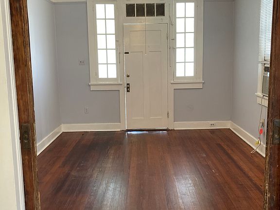Front room with pocket doors