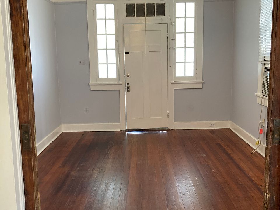 Front room with pocket doors