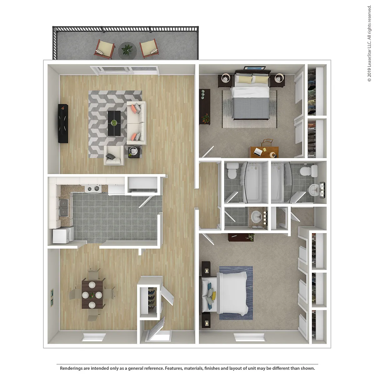 Floor plan B15