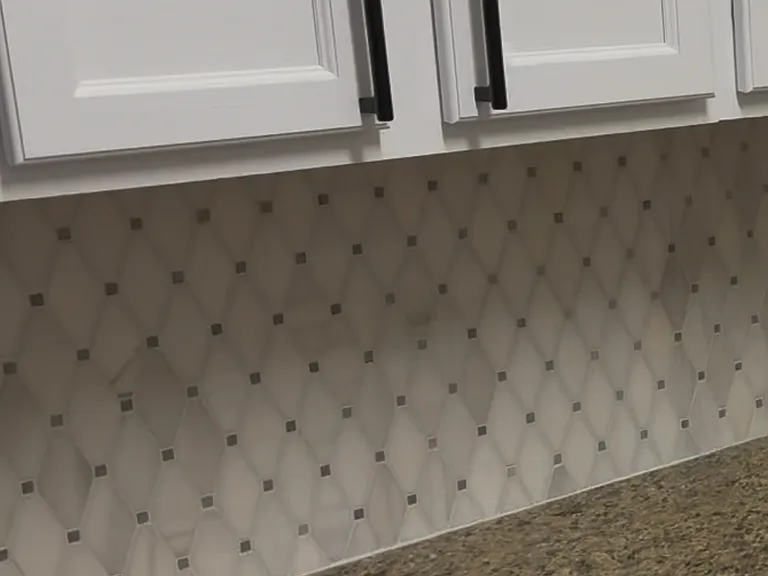 New backsplash