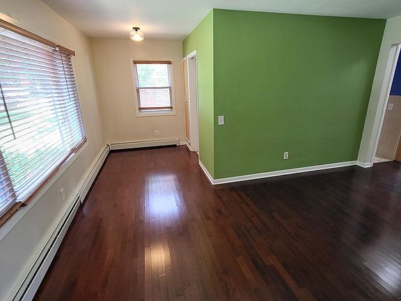 Looking in main door to dining nook and living room