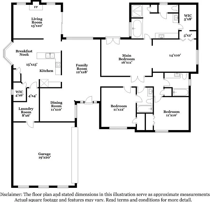 3 bed, 3.0 bath, 2421 sqft, $2,390 — Photo 2