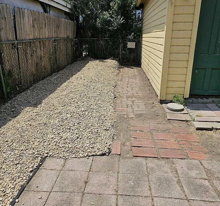 Shared backyard