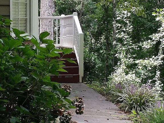 Floral Walkway