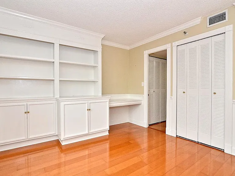 Guest Room with built ins