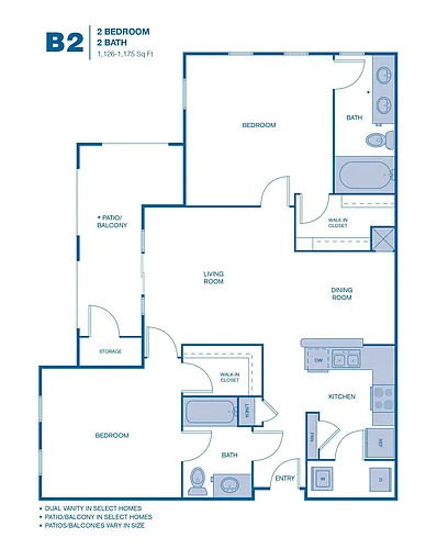 Floor plan B2