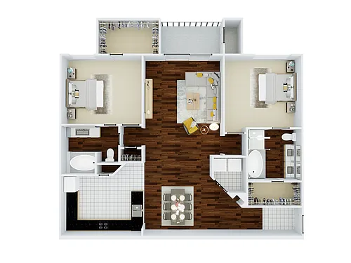 Floor plan The Jefferson