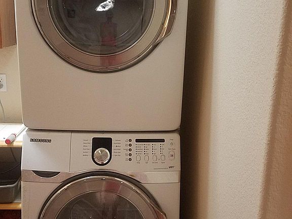 Shared washer and dryer