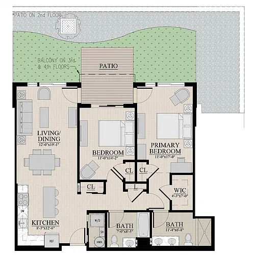 Floor plan C2