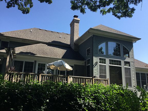 Back porch of house