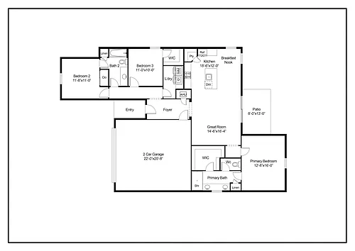 Floor plan Plan 1