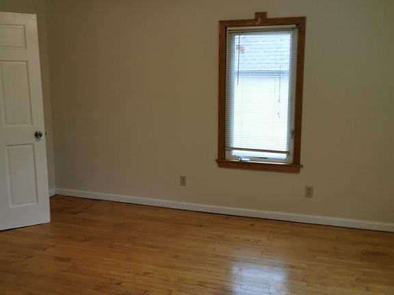 Bedroom looking west