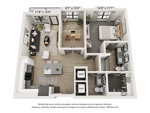 Floor plan A8
