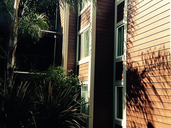 Outside of master suite window