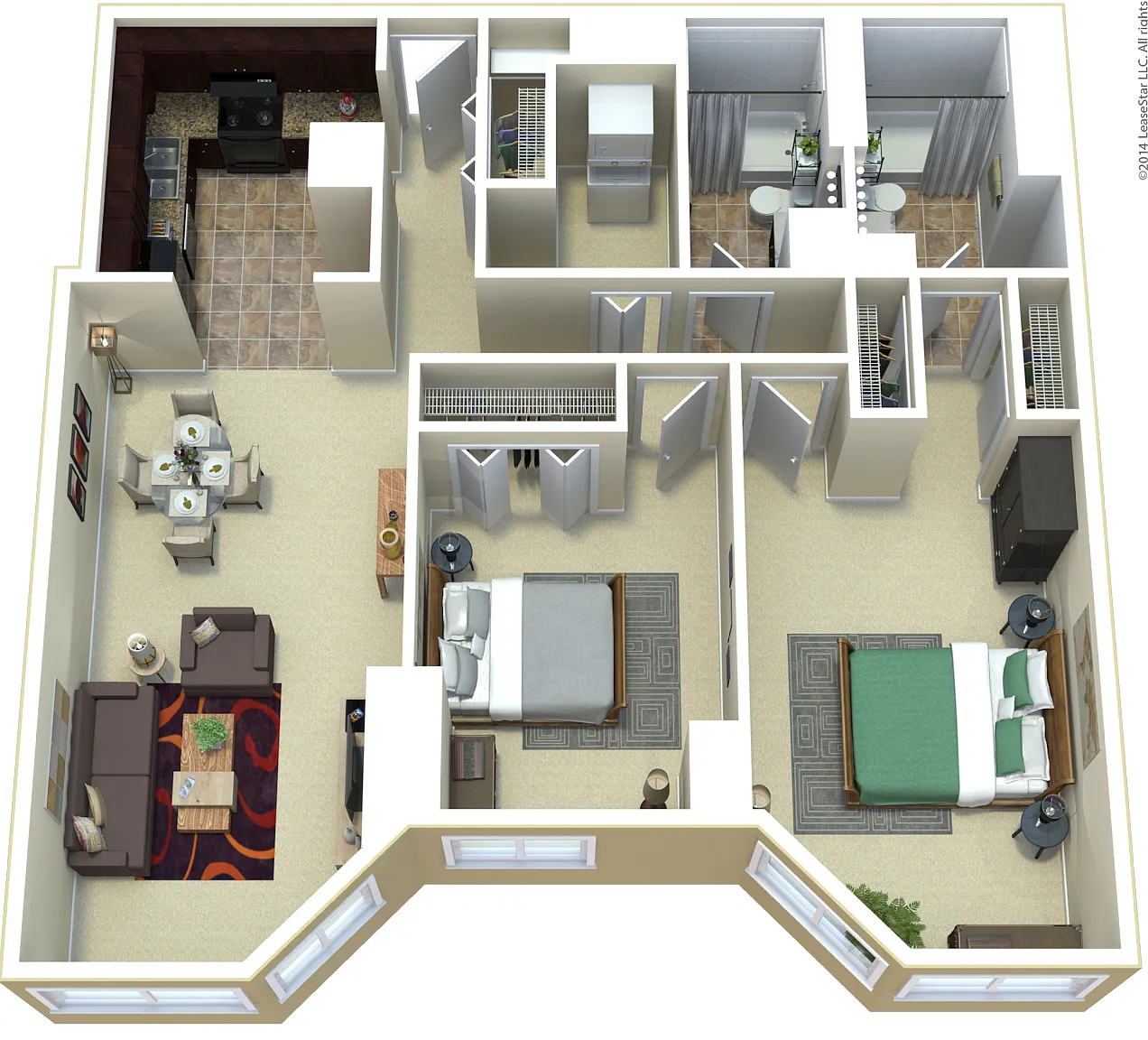 The Apartments at Charles Plaza — Photo 2