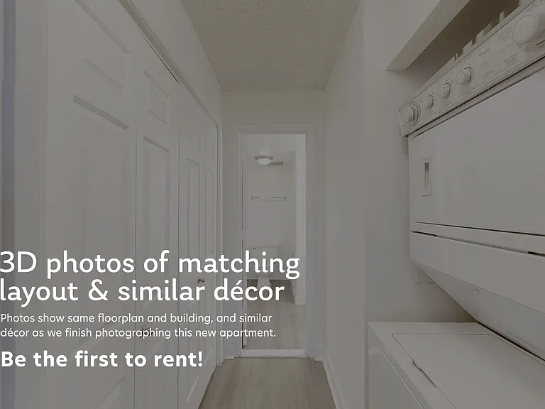 Washer in Apartment