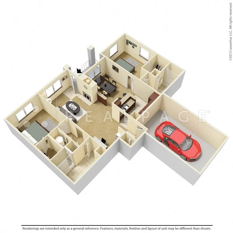 Floor plan B1