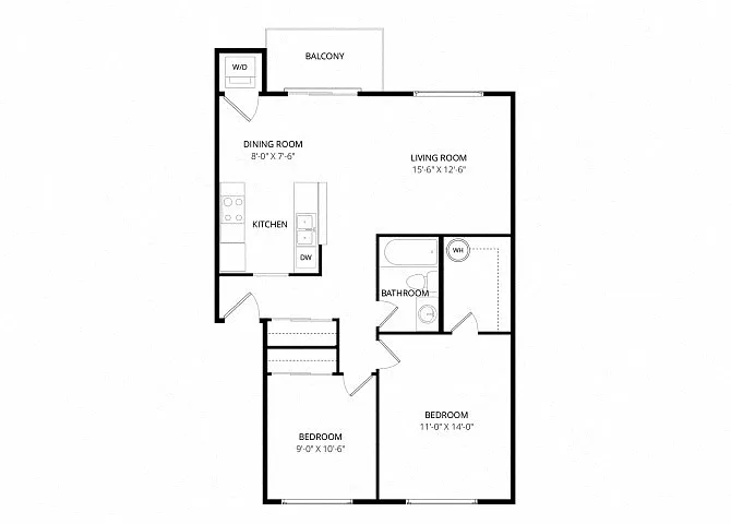 Floor plan Hawthorne