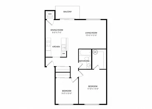 Floor plan Hawthorne