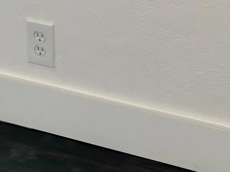 4' inch baseboards throughout