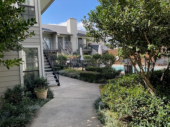 View from apartment to the courtyard