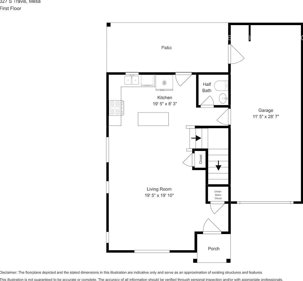 327 S Travis Mesa, AZ 85208 — Photo 2