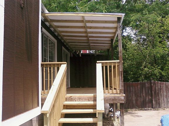 Covered Rear Deck