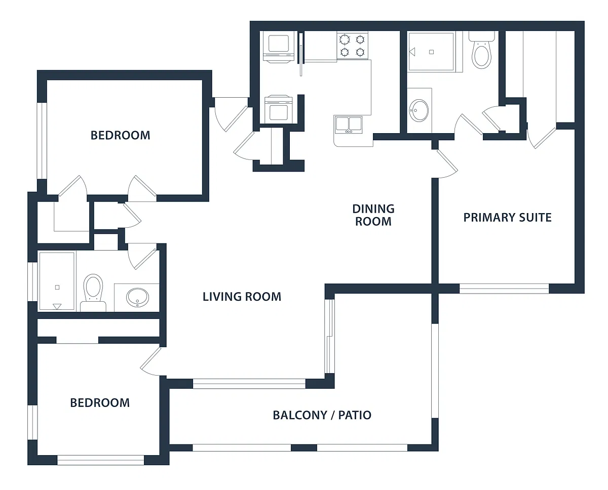 Floor plan Loblolly
