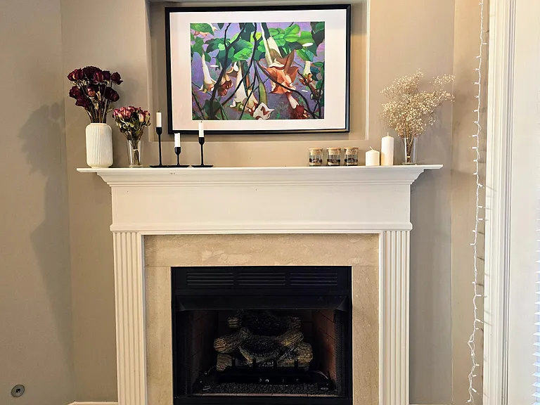 Decorative fireplace