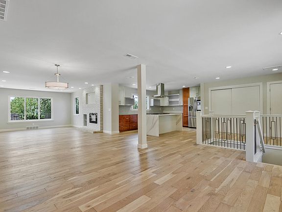 Open floor plan living area