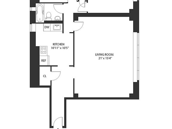 2nd image of 433 W 21st St APT 8A