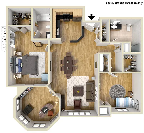 Floor plan The Executive