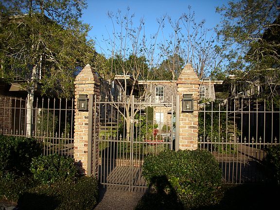 Gated entry adds extra element of security to the Dora units.