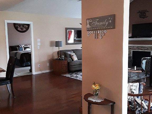 View From Tiled Entryway