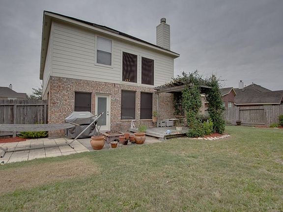 Extra large patio great for entertaining in your backyard.