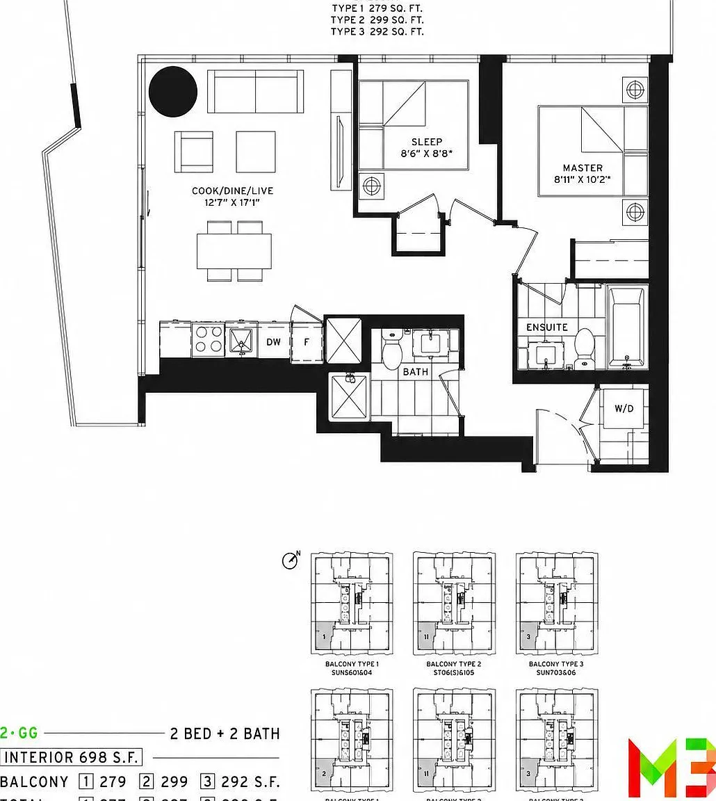 2 bed, $2,700 — Photo 2