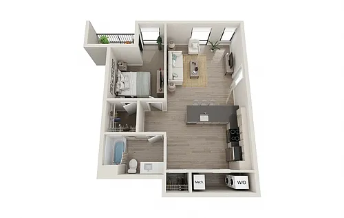 Floor plan Mezzo
