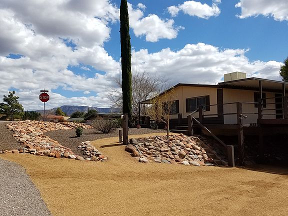 Newly refreshed landscaping.