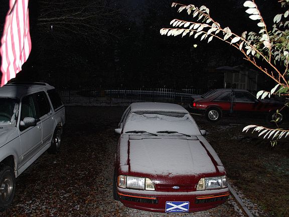 View from back porch