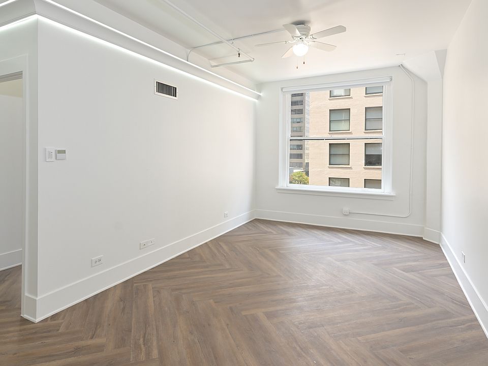 Stout living room separate from sleeping area