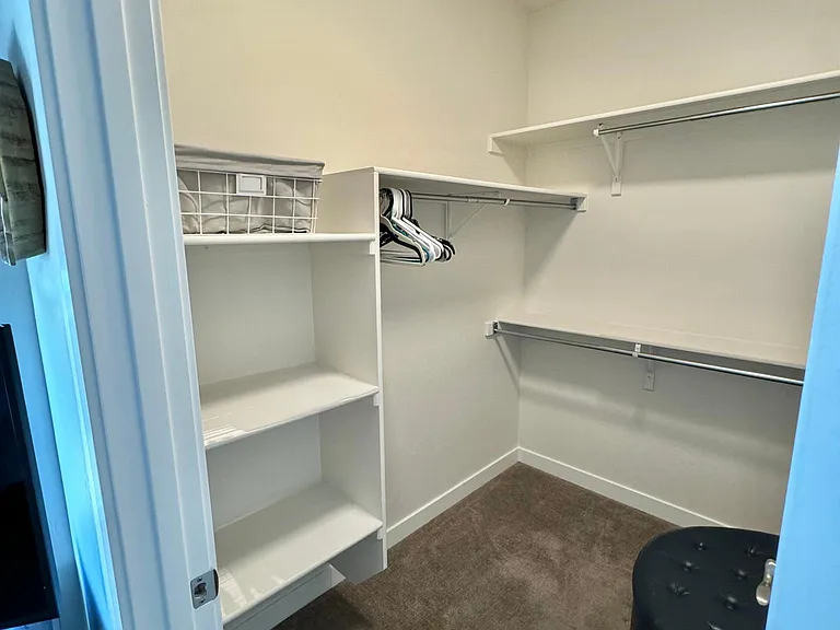 Walk in closet, Primary Bedroom