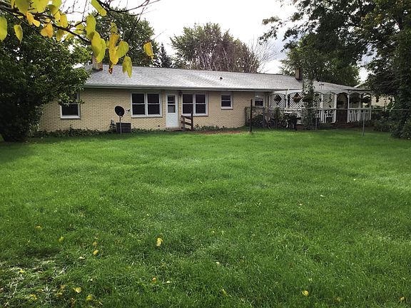 Large back yard