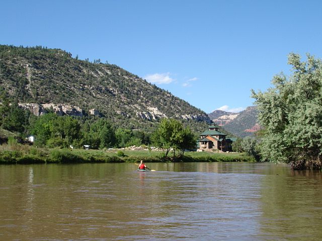 View of site from the south.