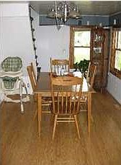 Dining Area With Wood Floors