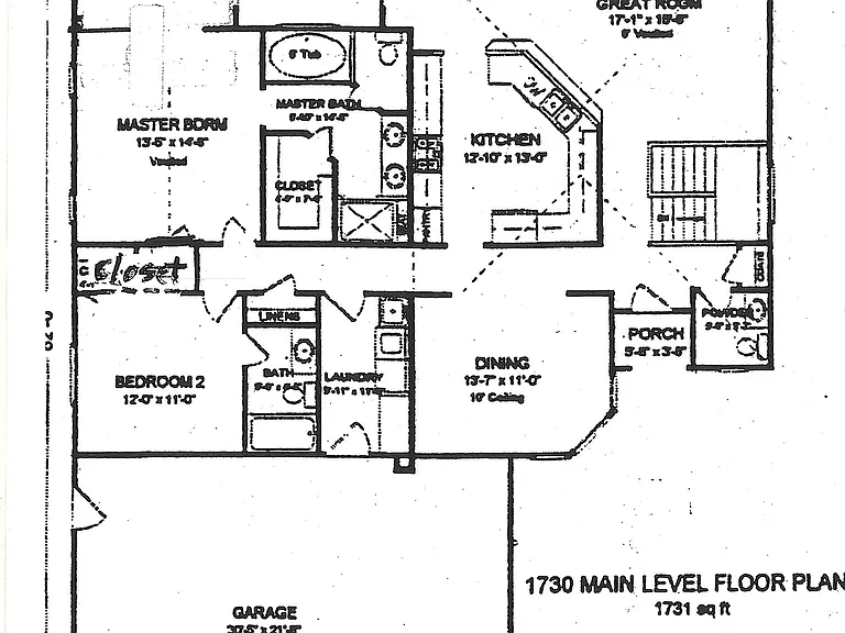 Main Level - by Builder