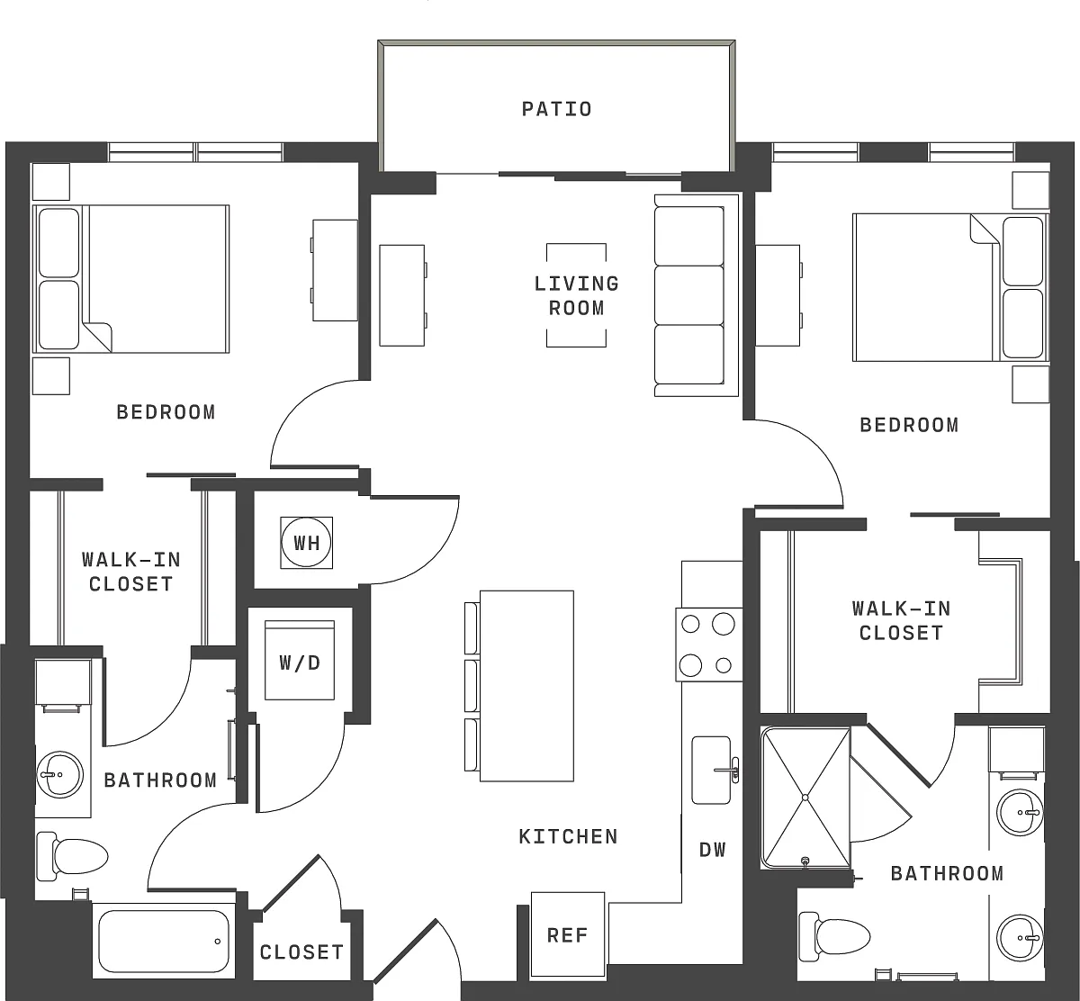 Floor plan B16B
