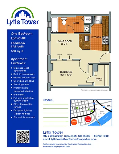 Floor plan ED-LOFTC