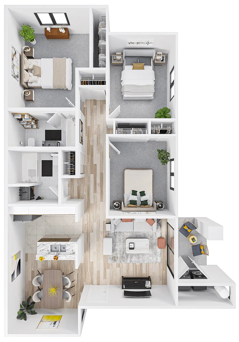Floor plan C1